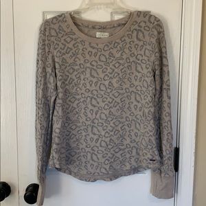 Lucky Brand Animal Print sweatshirt
